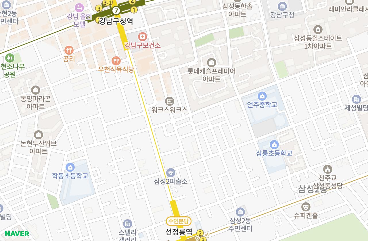 위치 지도