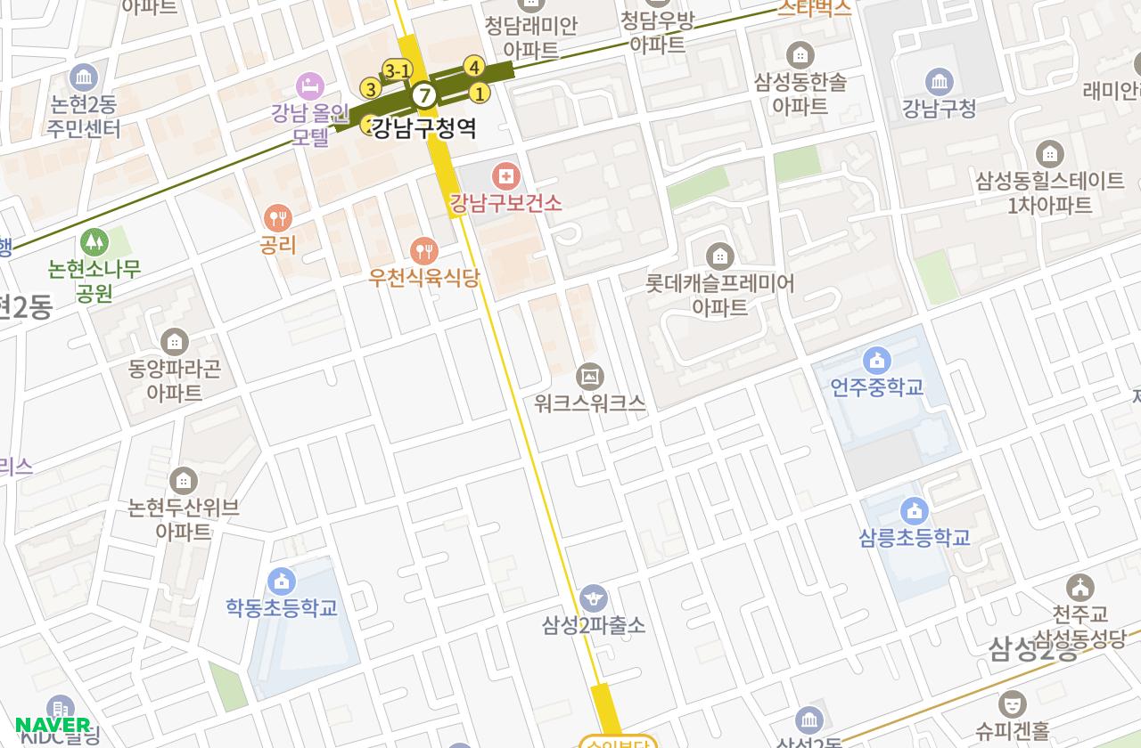 위치 지도