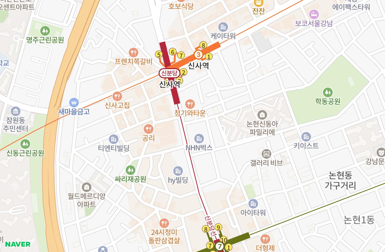 위치 지도