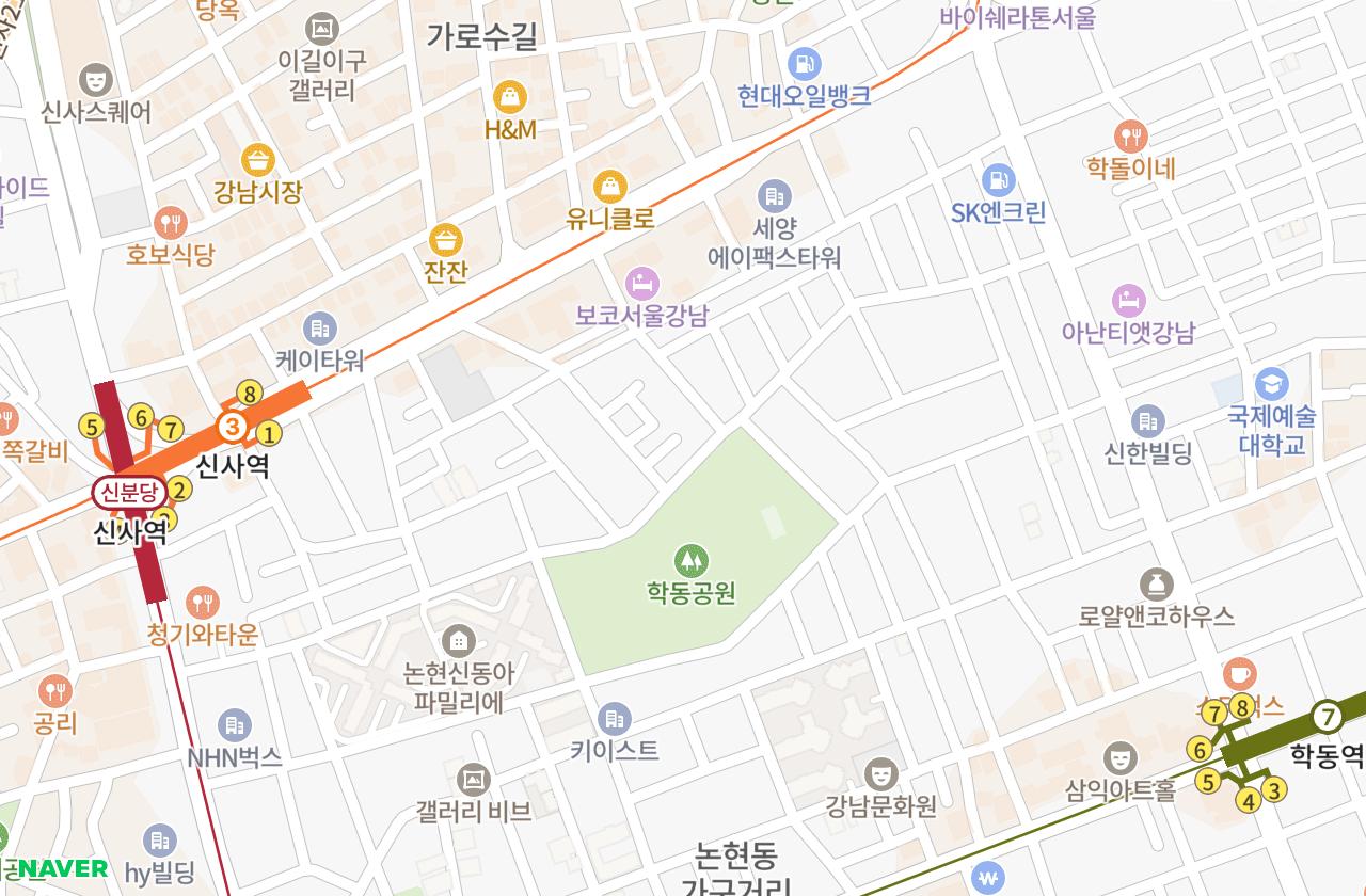 위치 지도