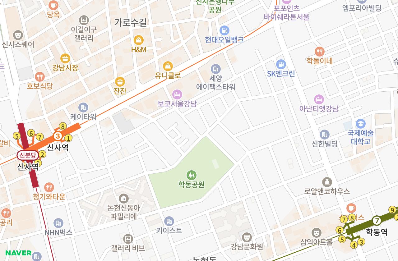위치 지도