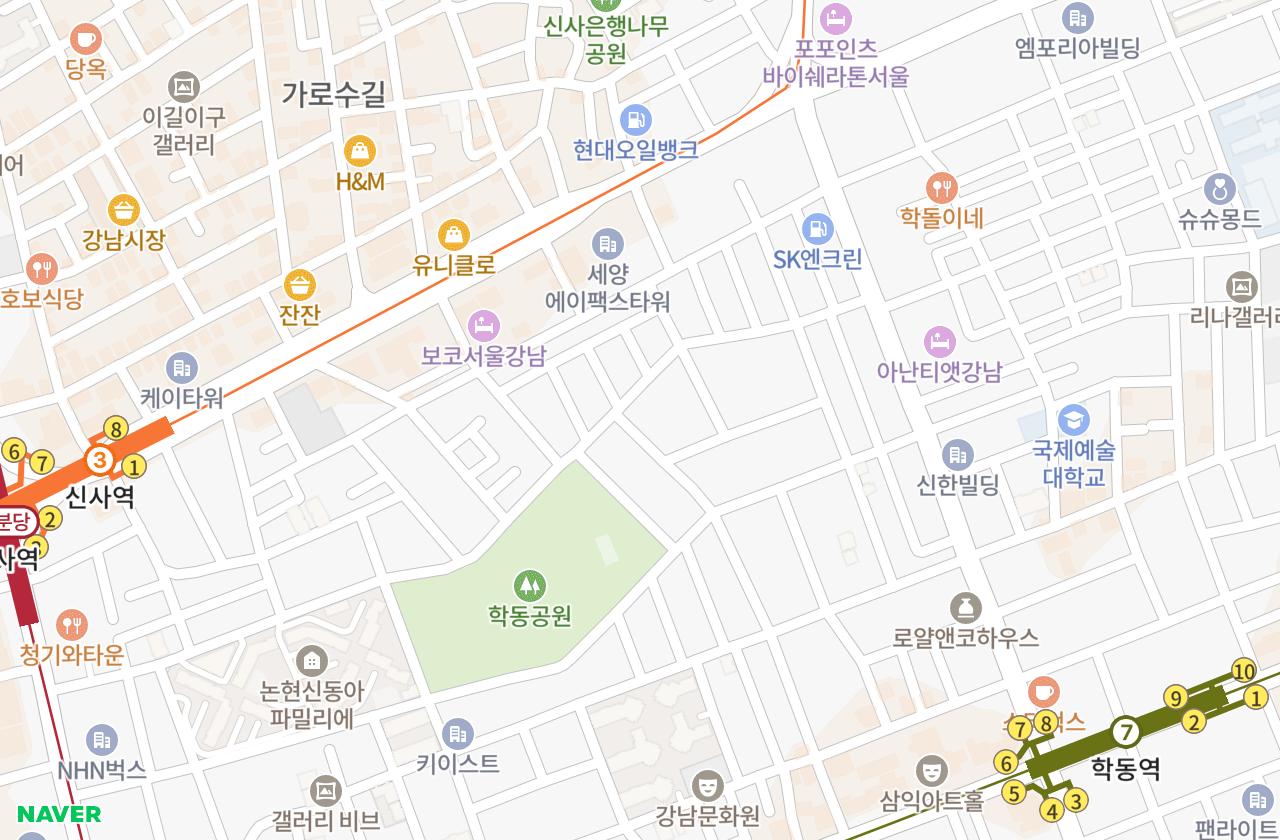위치 지도