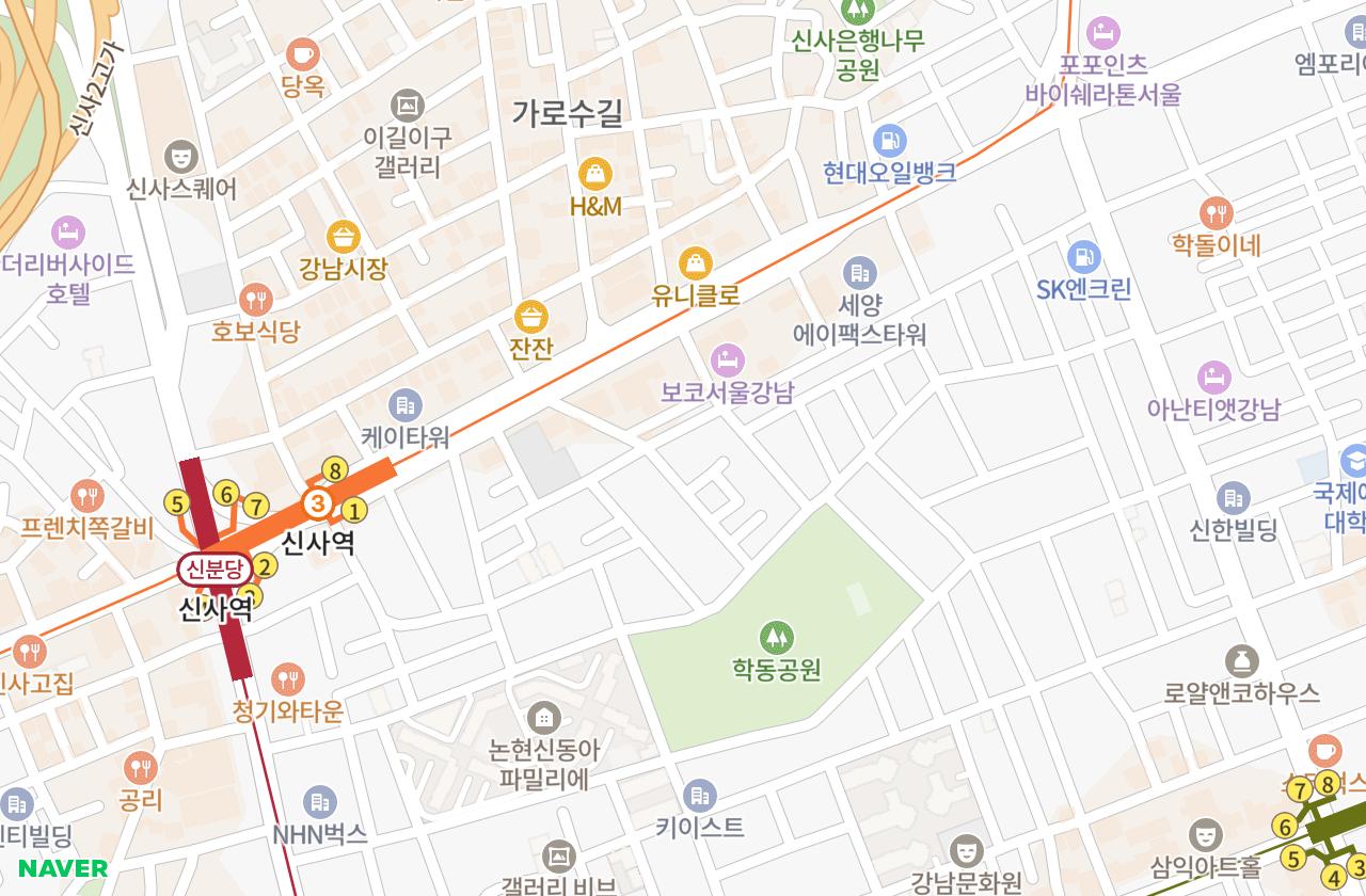 위치 지도