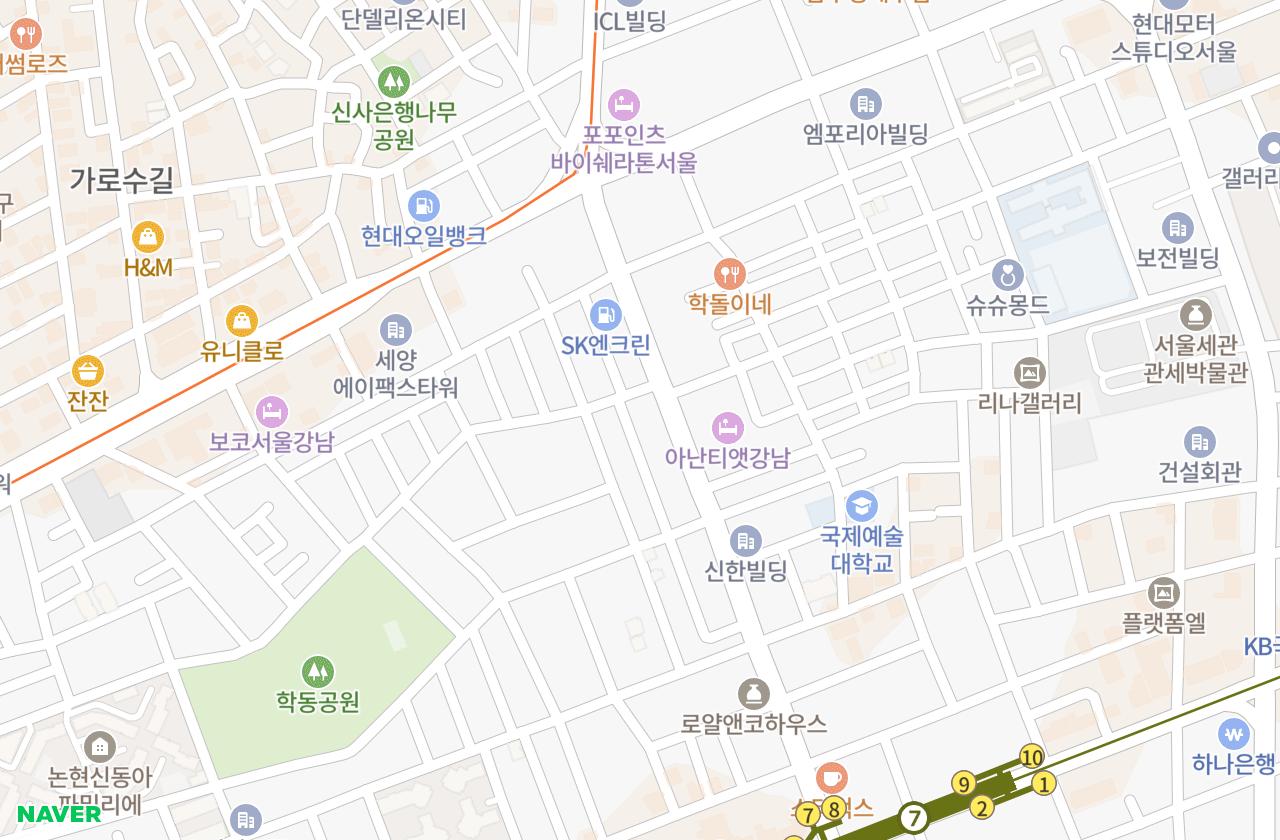위치 지도