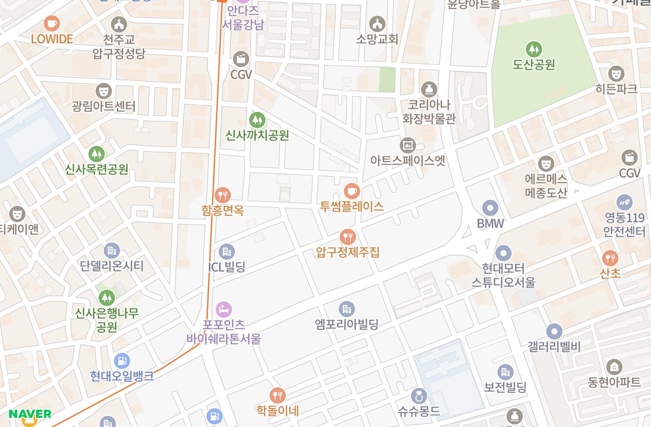 위치 지도