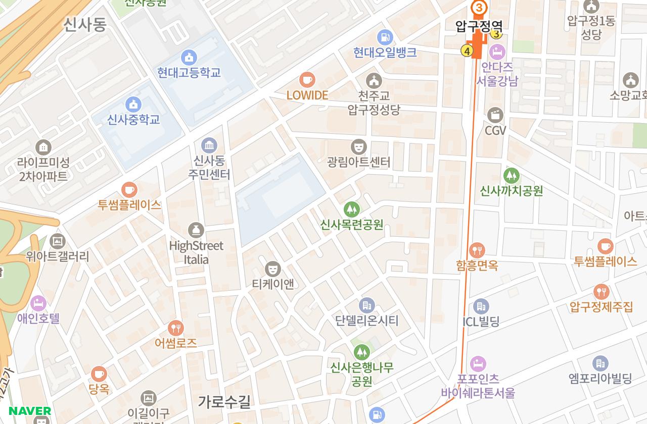 위치 지도