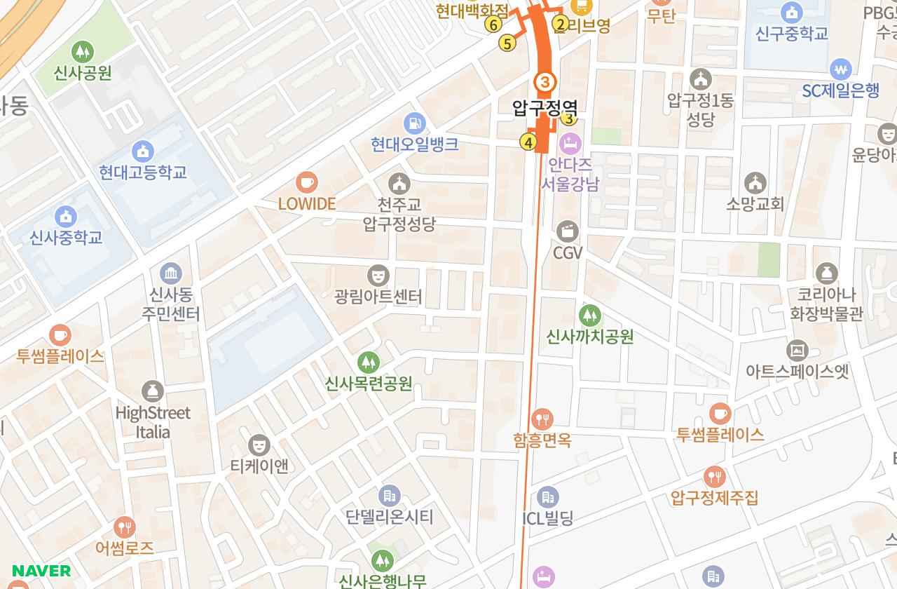 위치 지도