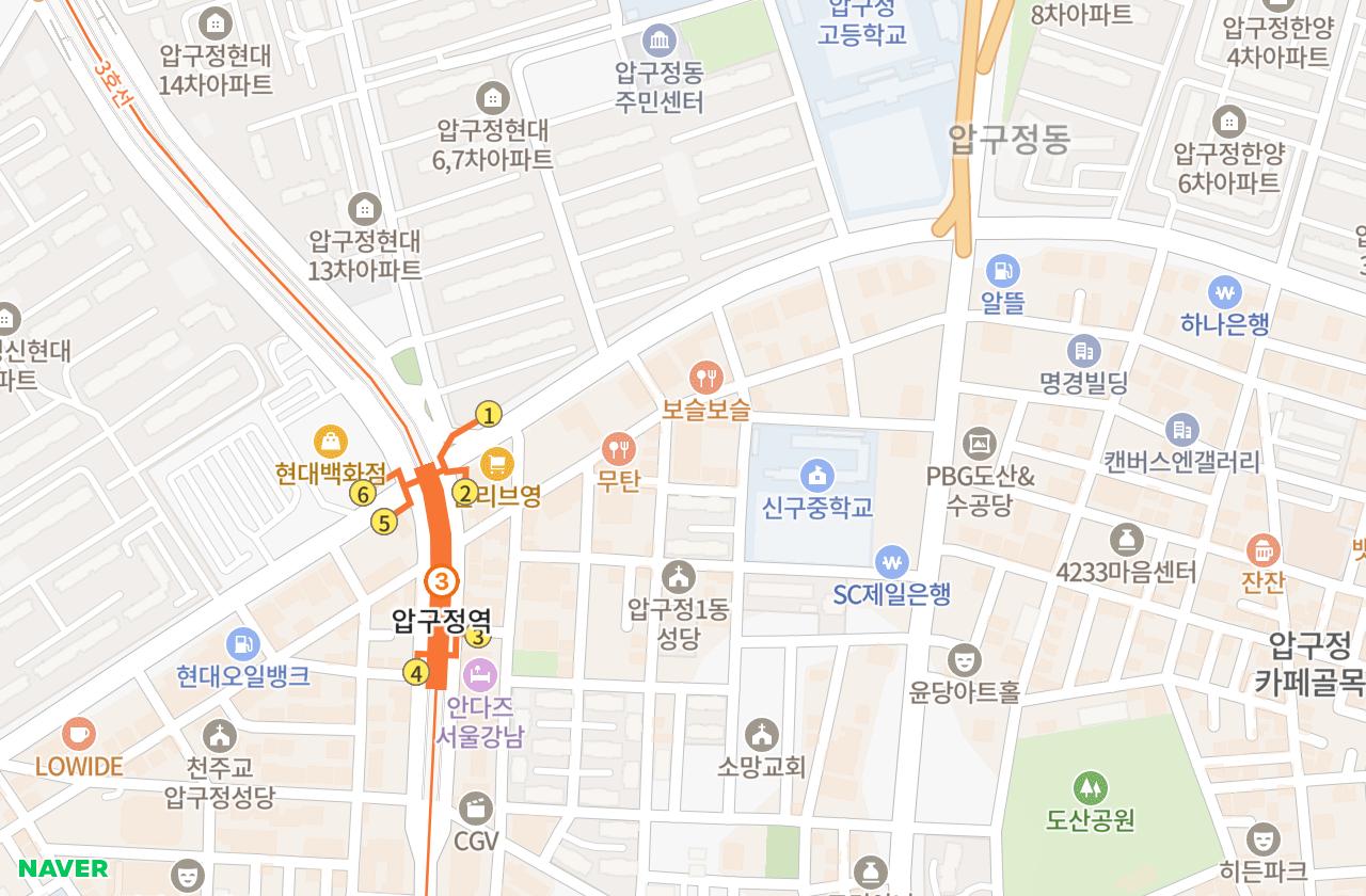 위치 지도