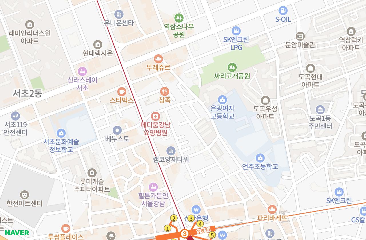 위치 지도