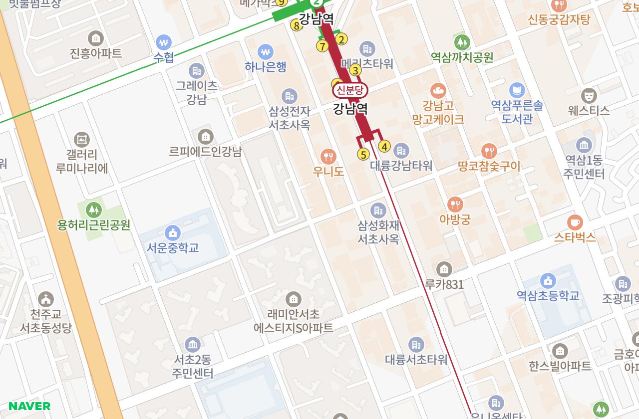 위치 지도