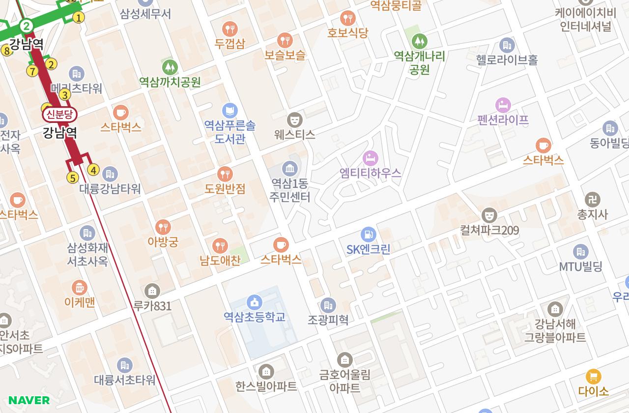 위치 지도