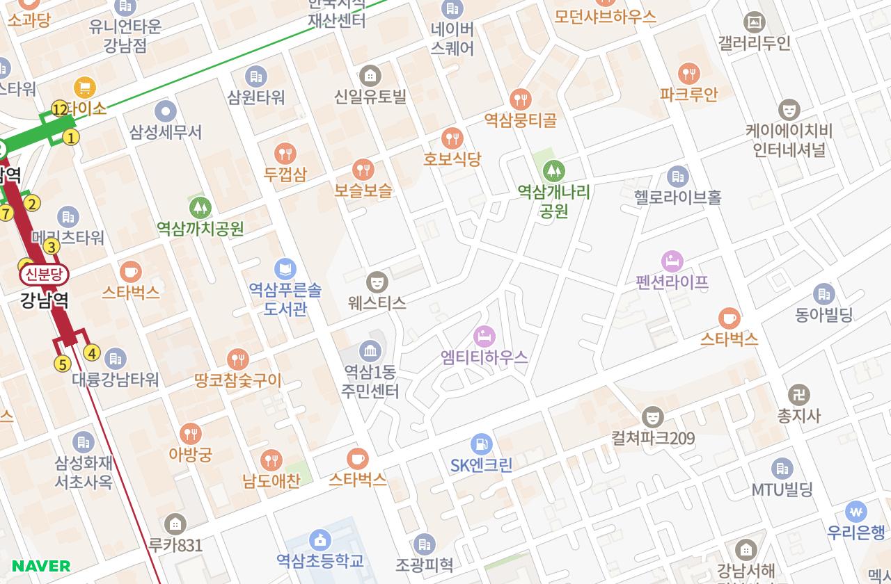 위치 지도