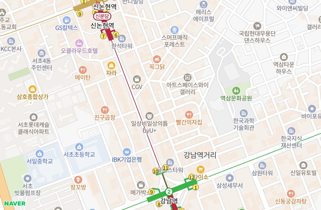 위치 지도