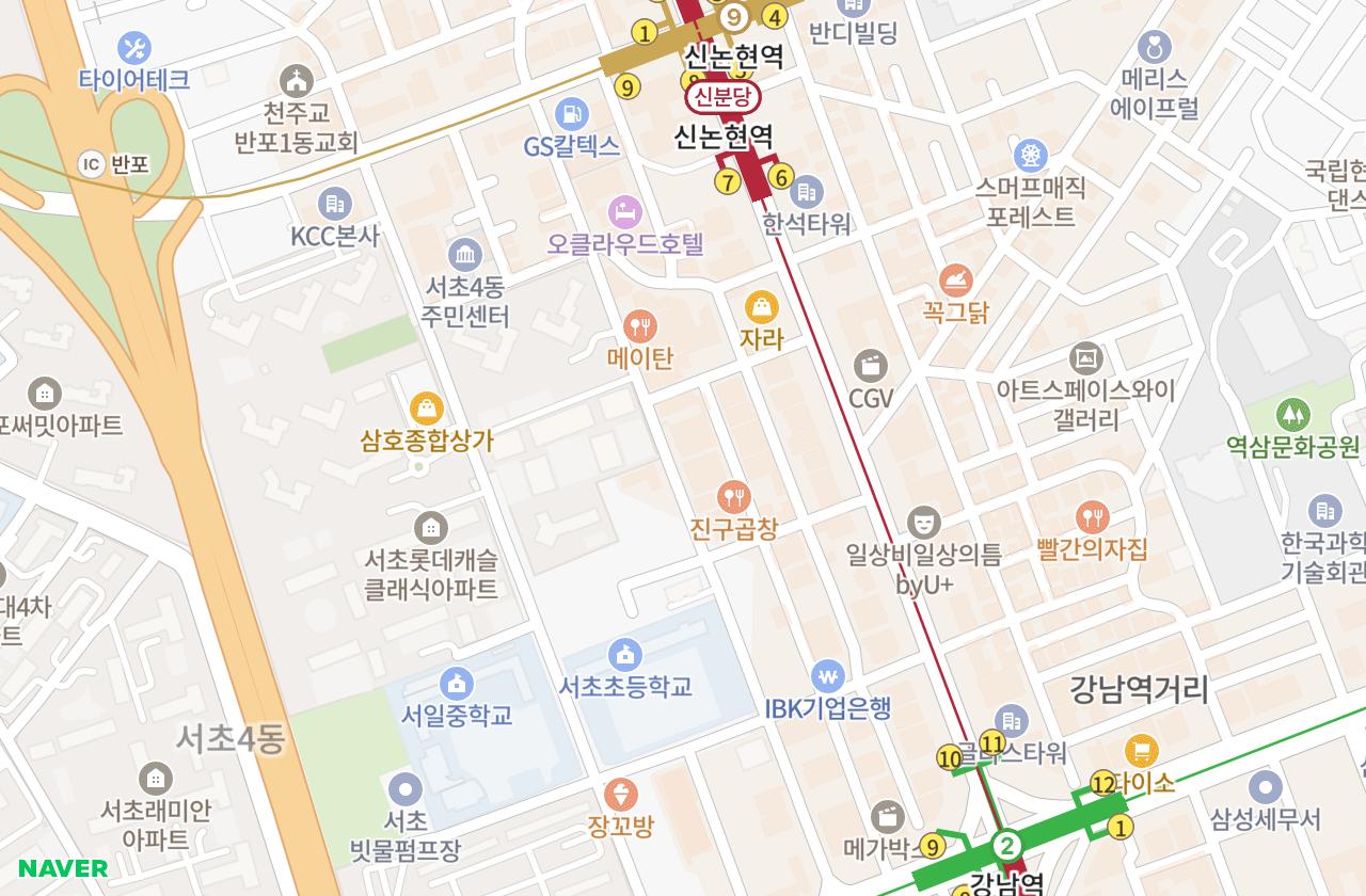 위치 지도
