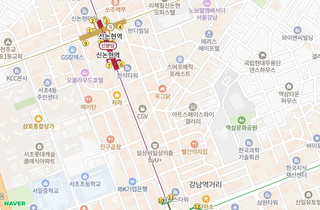 위치 지도