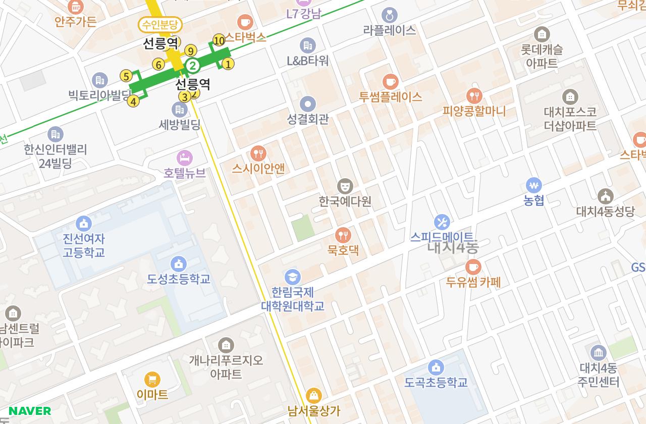 위치 지도