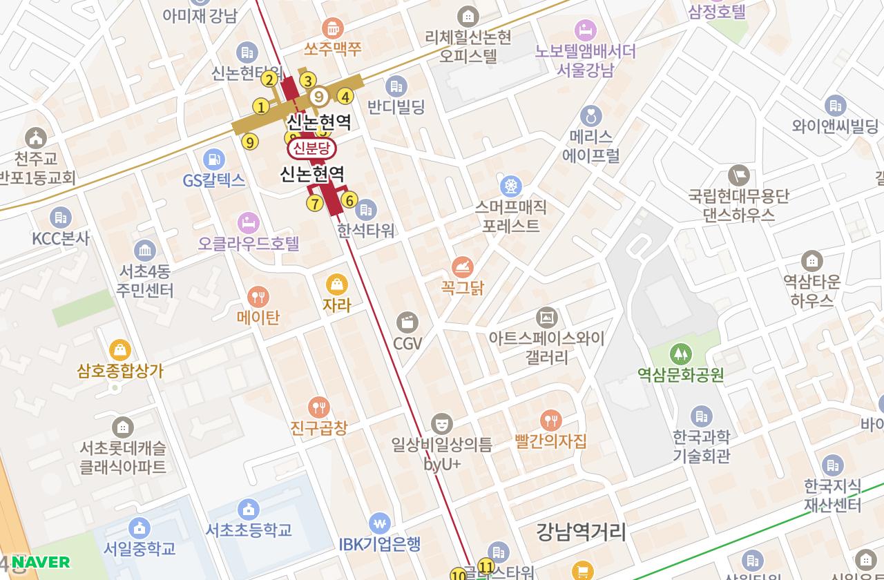 위치 지도