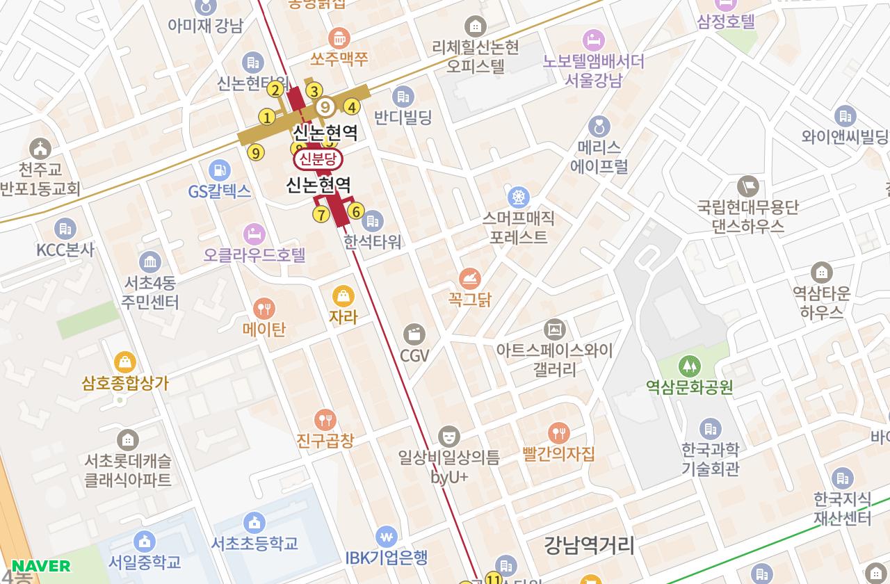 위치 지도