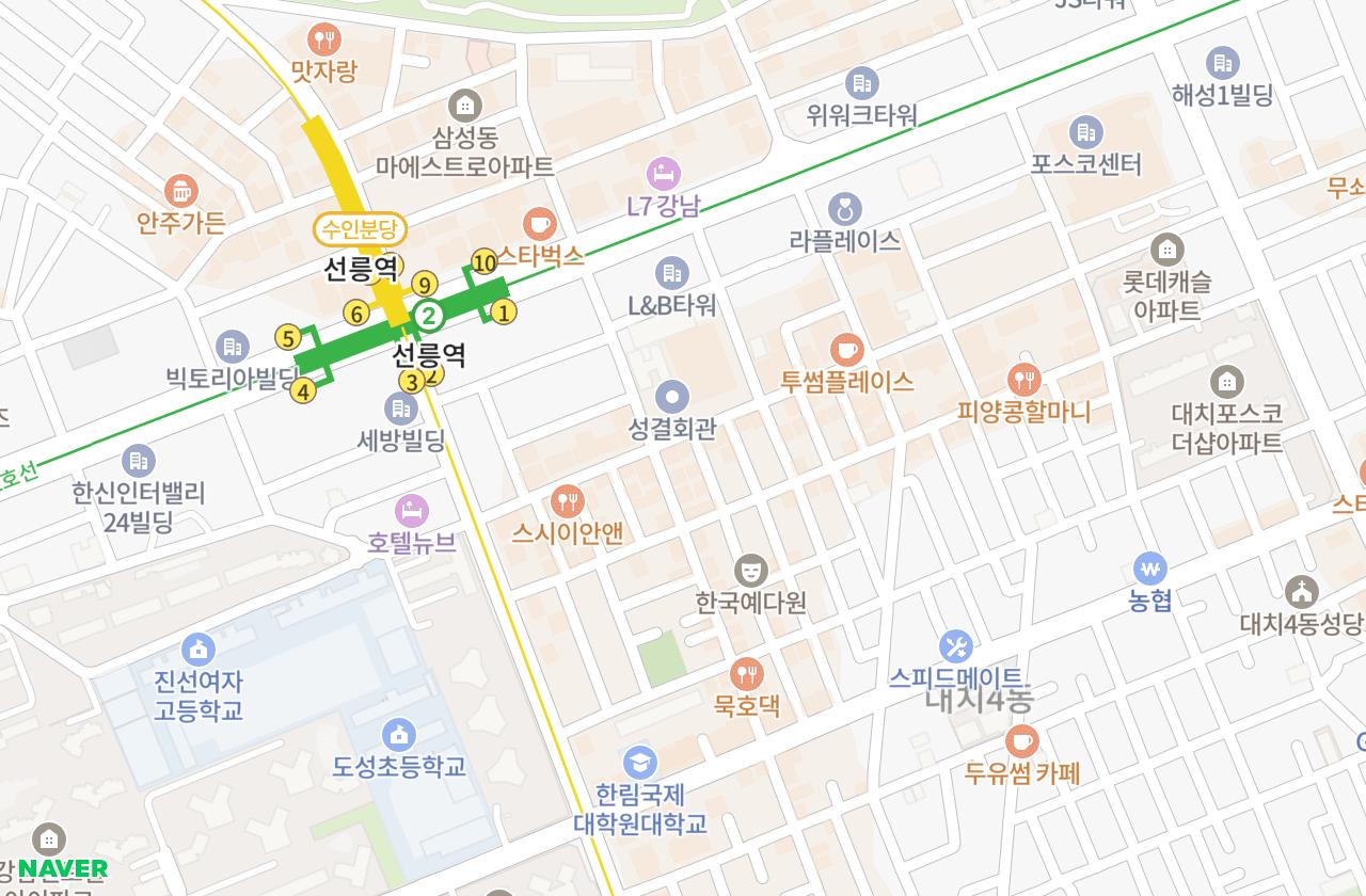 위치 지도