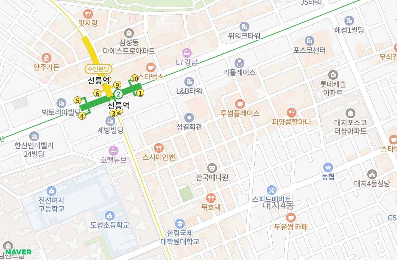 위치 지도