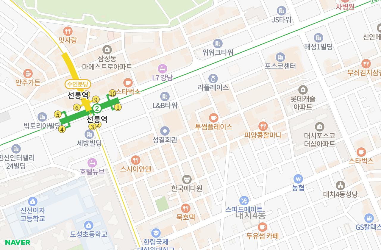 위치 지도
