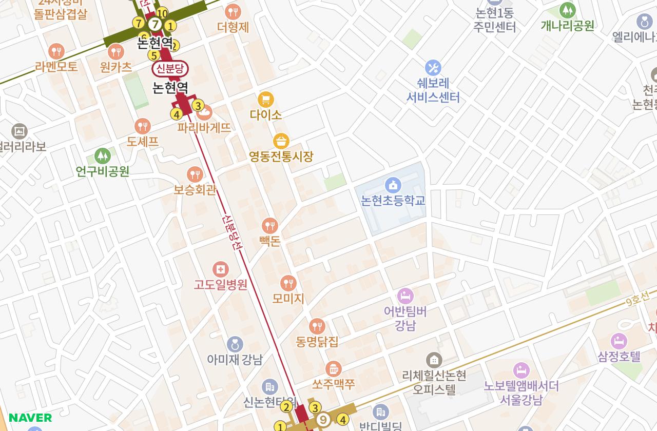 위치 지도