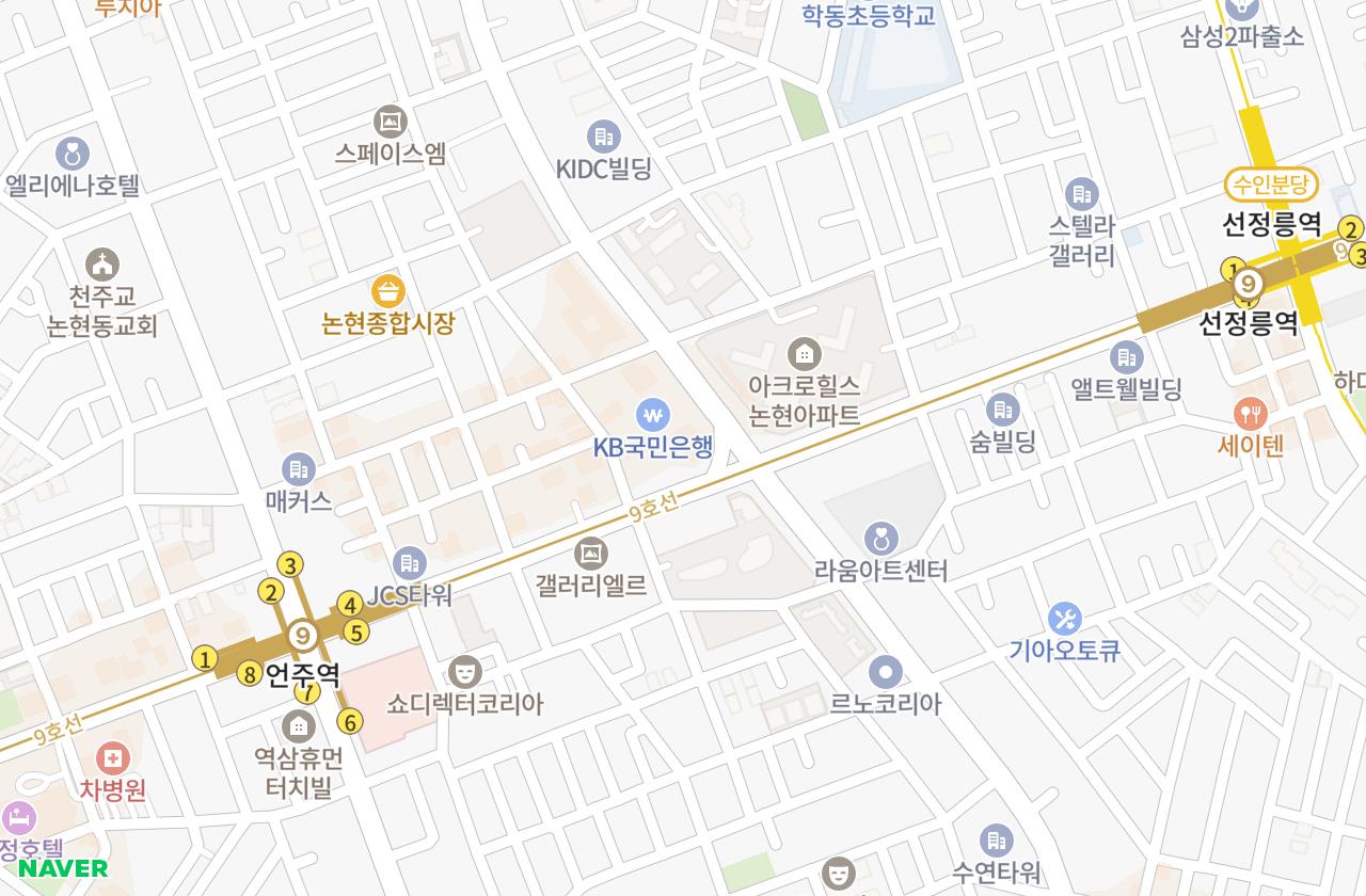 위치 지도