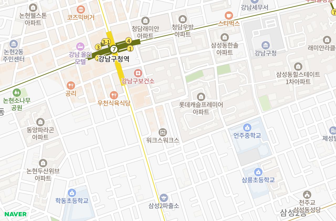 위치 지도