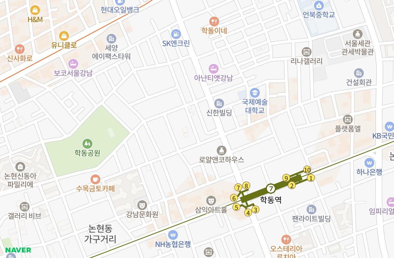 위치 지도