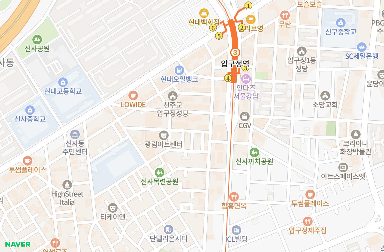 위치 지도
