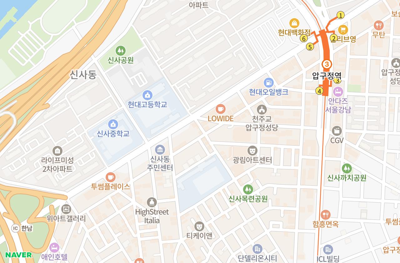 위치 지도