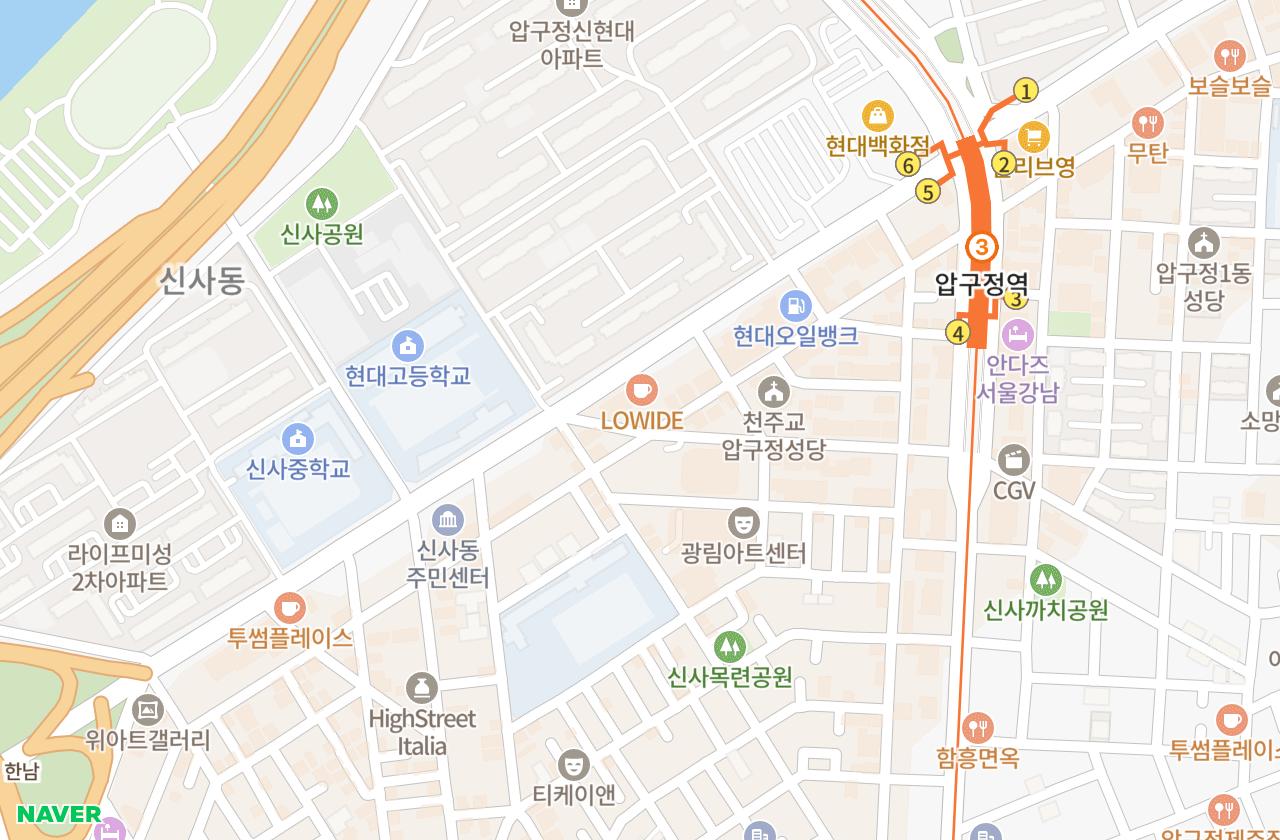 위치 지도