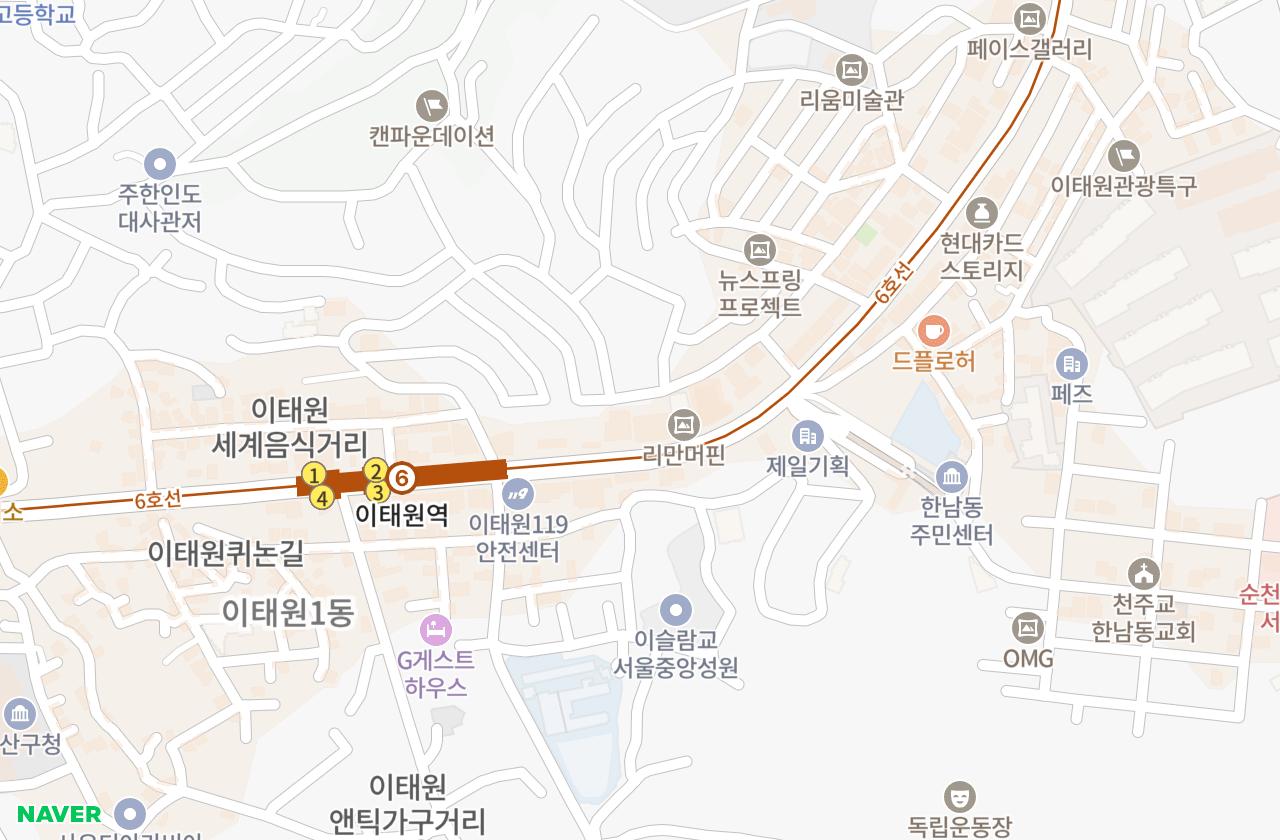 위치 지도