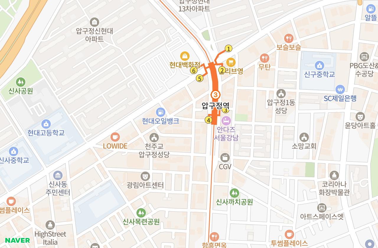 위치 지도