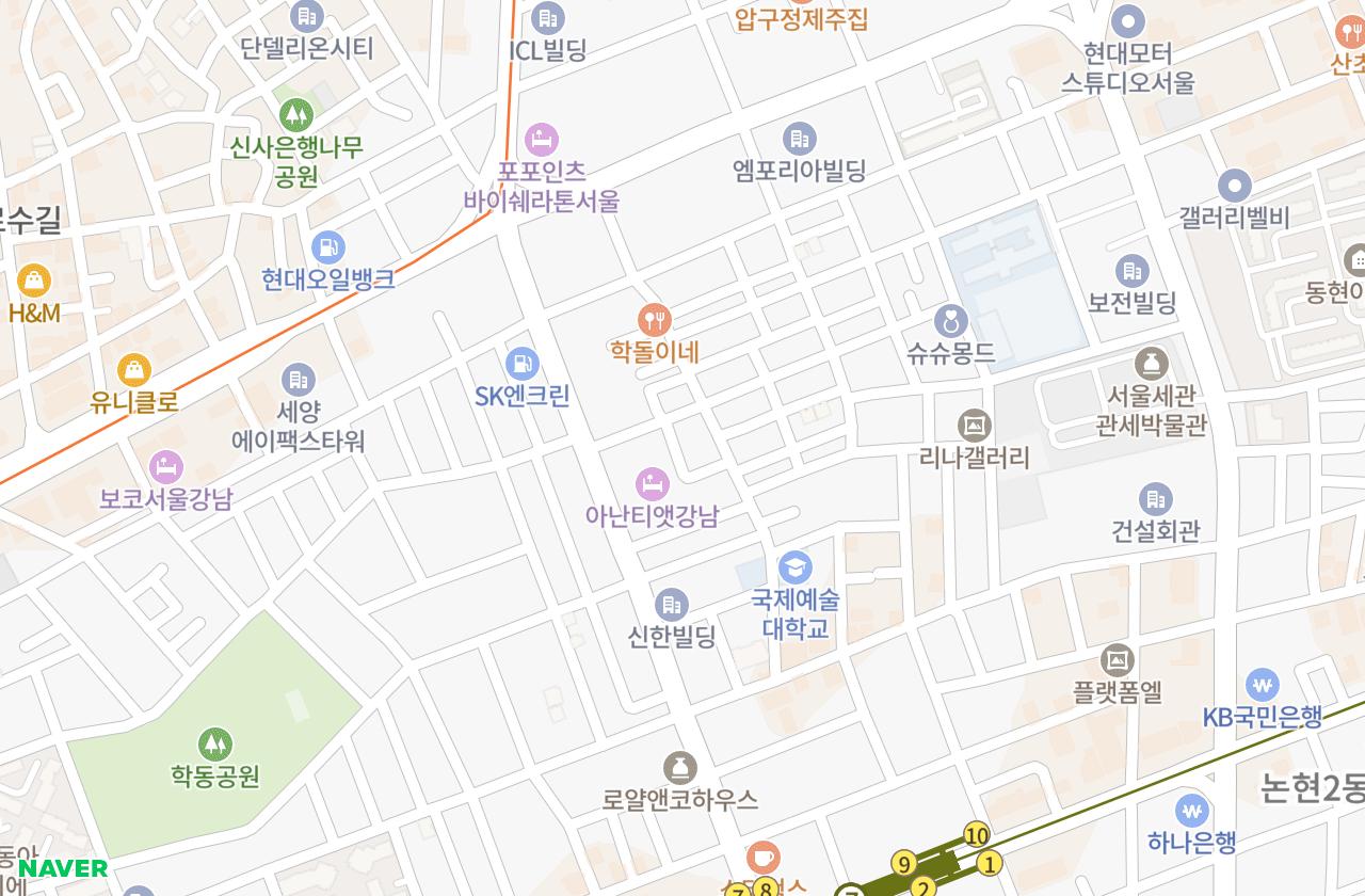 위치 지도