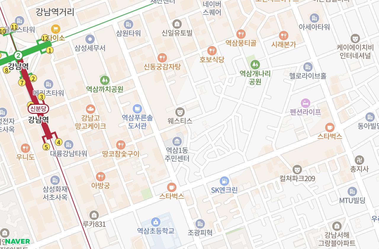 위치 지도