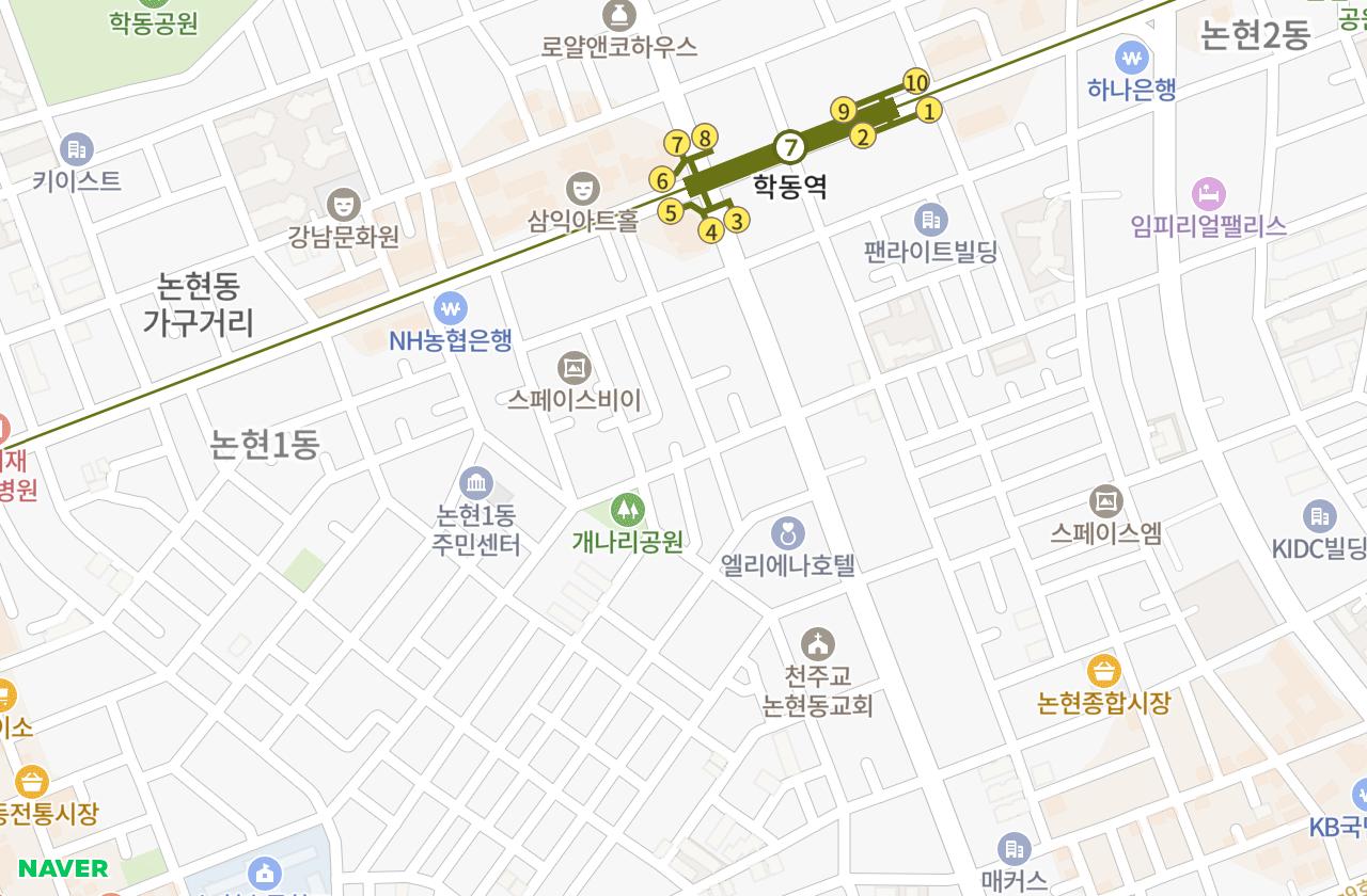 위치 지도