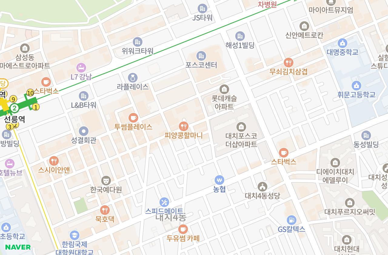 위치 지도