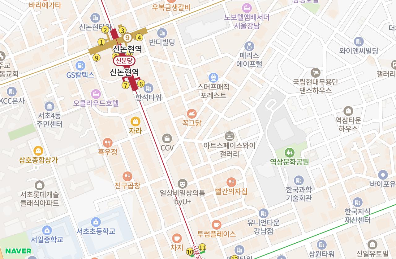 위치 지도