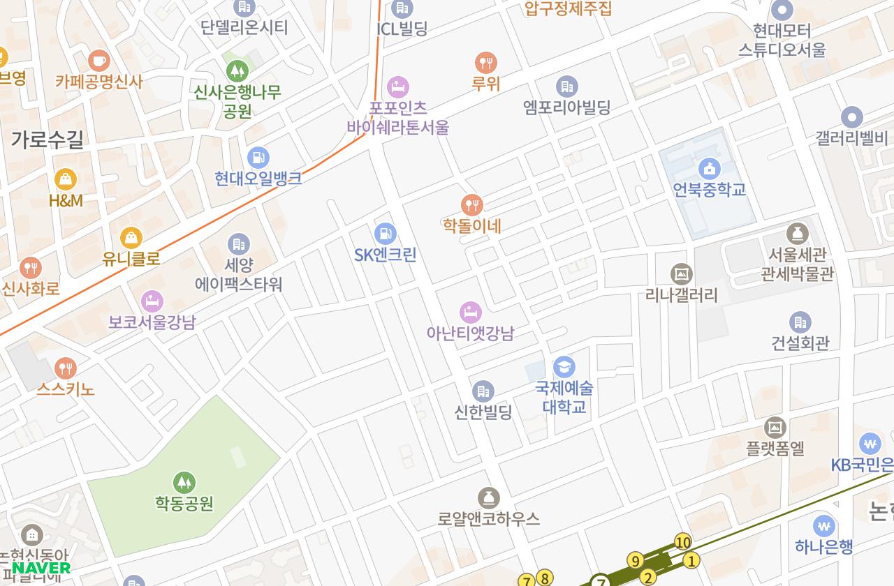 위치 지도