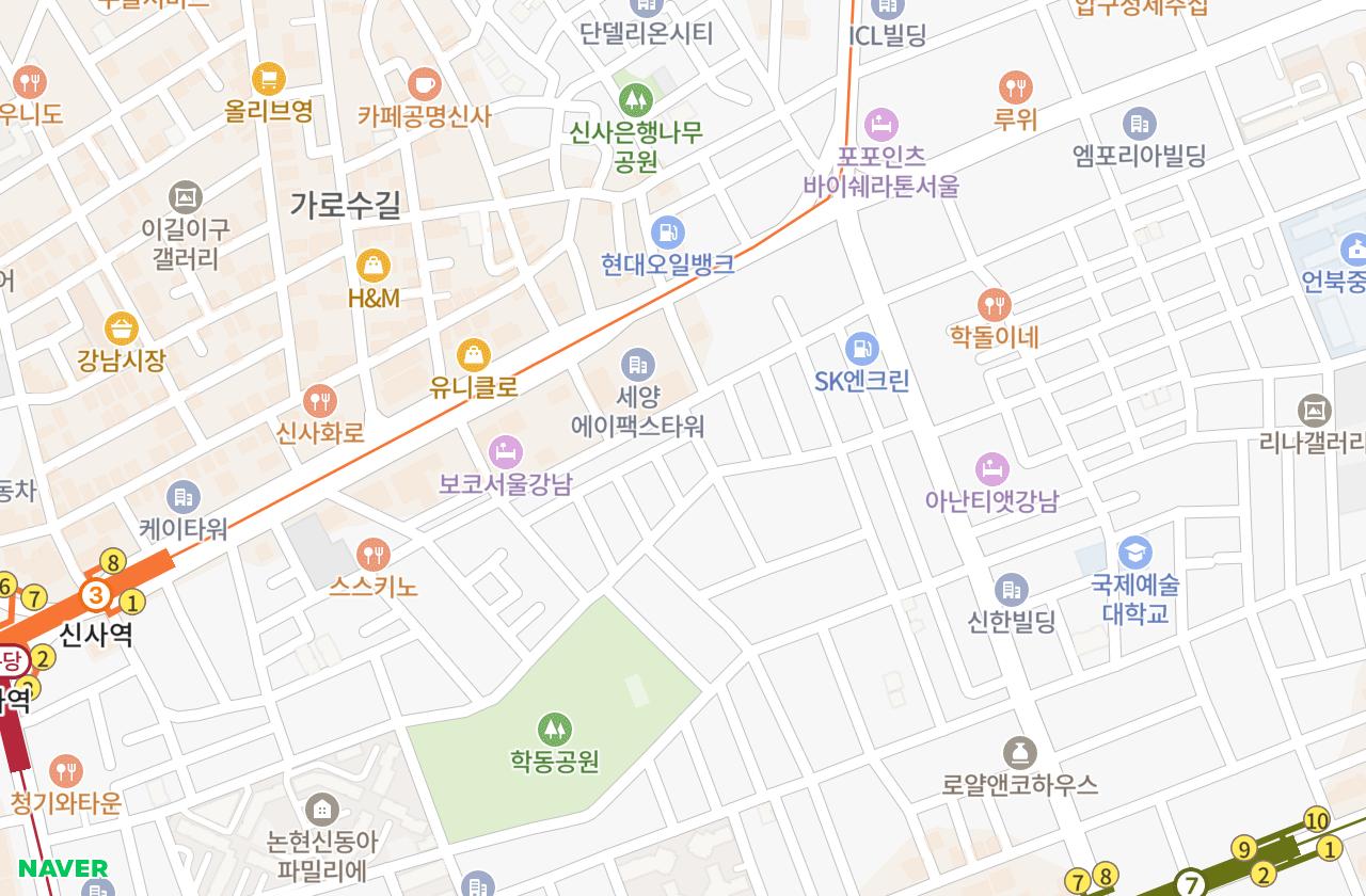 위치 지도