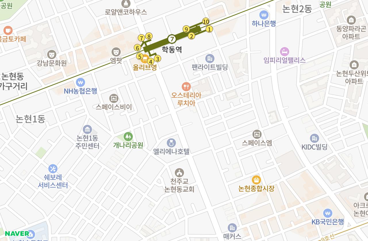 위치 지도