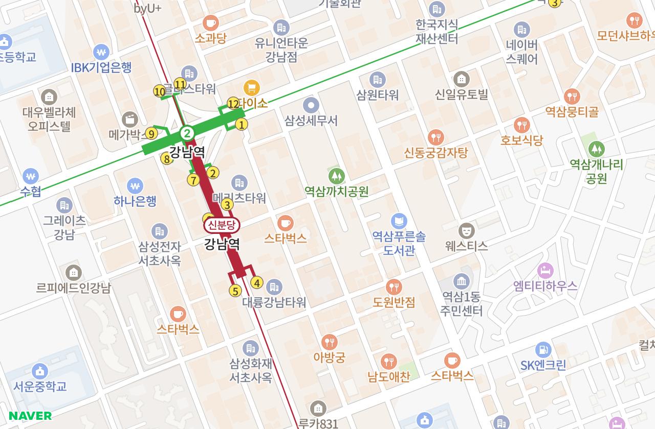 위치 지도