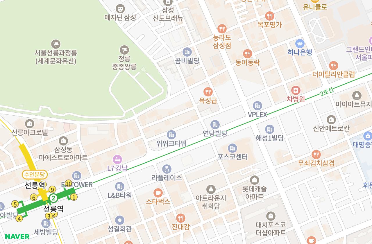 위치 지도