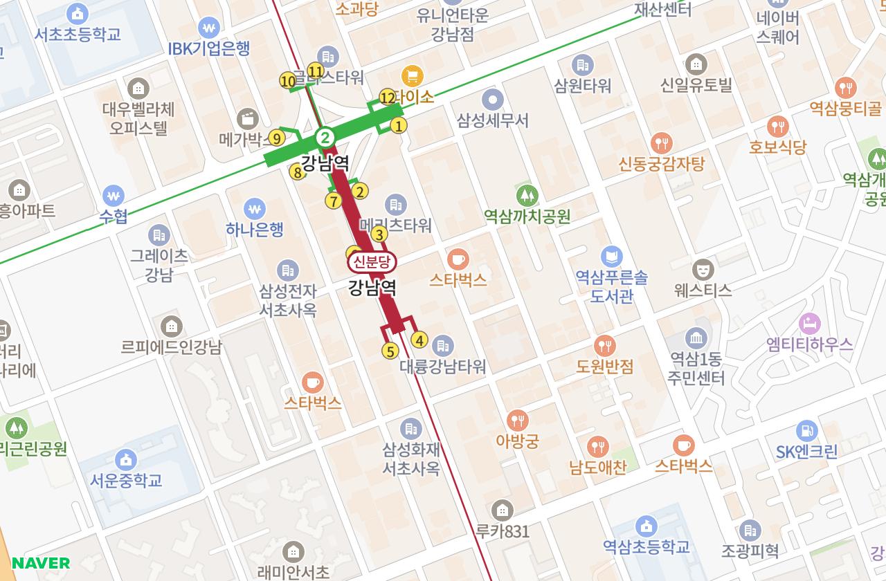 위치 지도