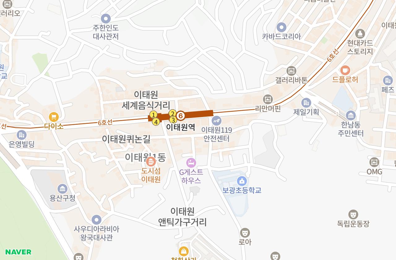 위치 지도