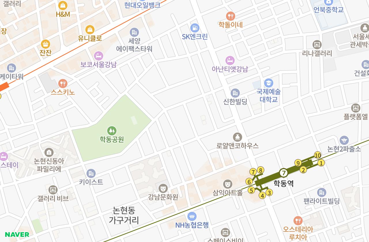 위치 지도