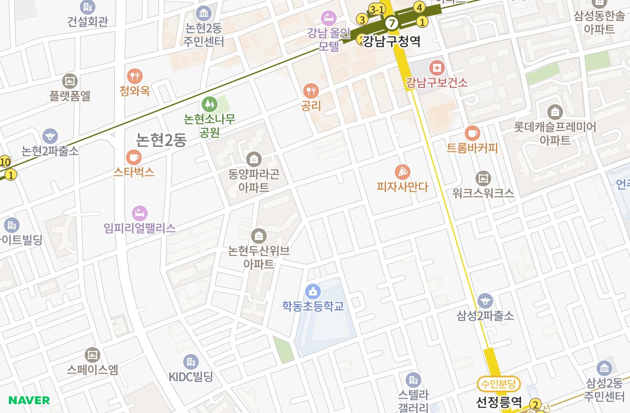 위치 지도