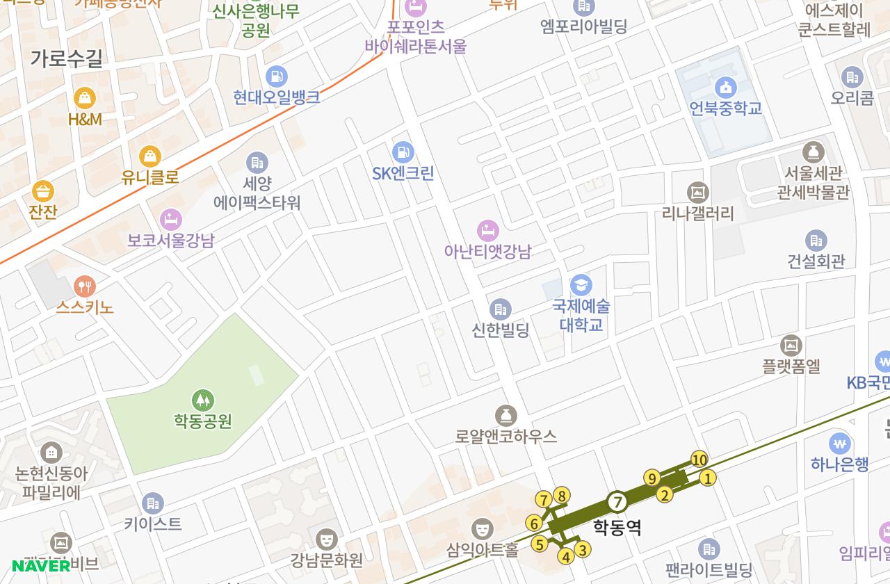 위치 지도