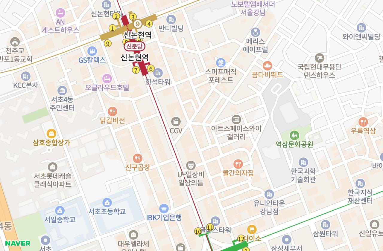 위치 지도
